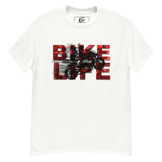 Bike Life Biker Collage Men's classic tee