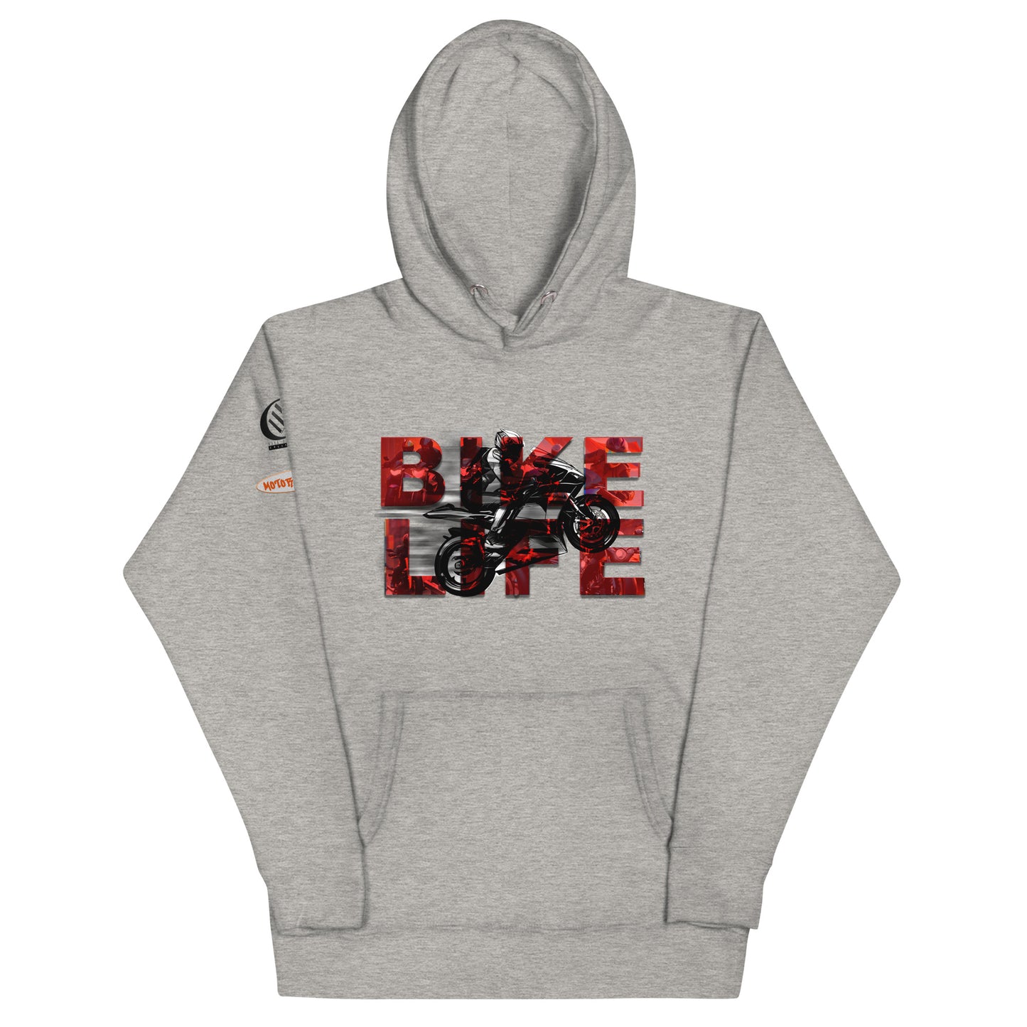 Bike Life Biker Collage Unisex Hoodie