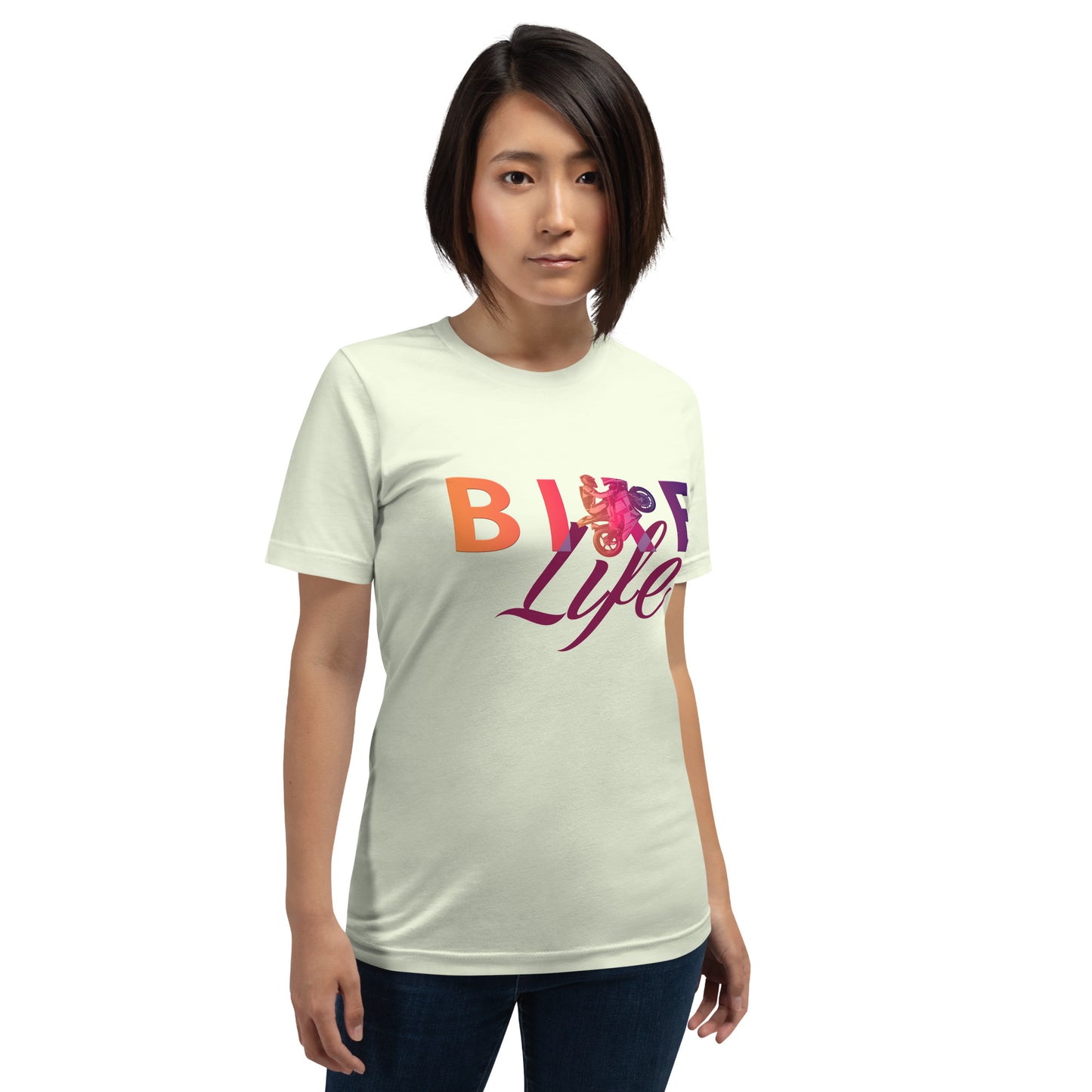 Bike Life Sunset Unisex t-shirt