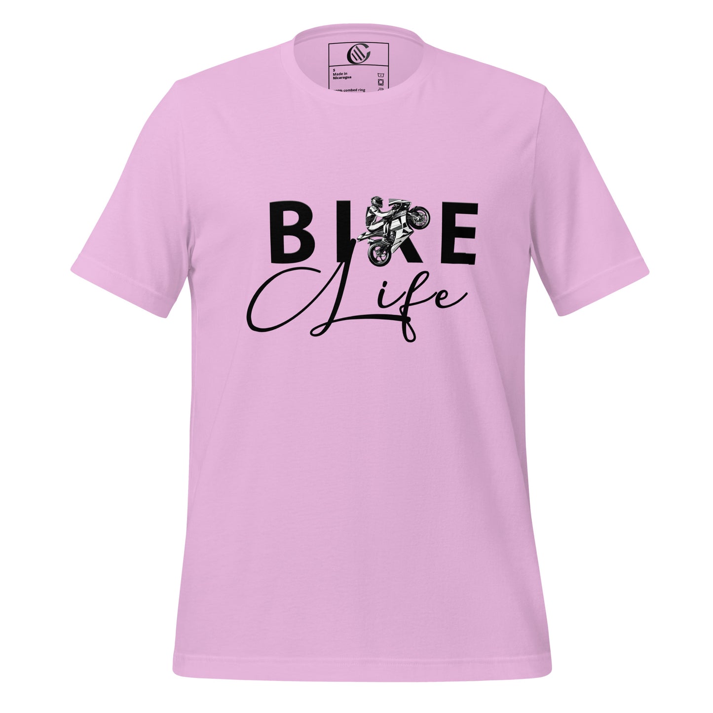 Bike Life Wheelie Unisex t-shirt