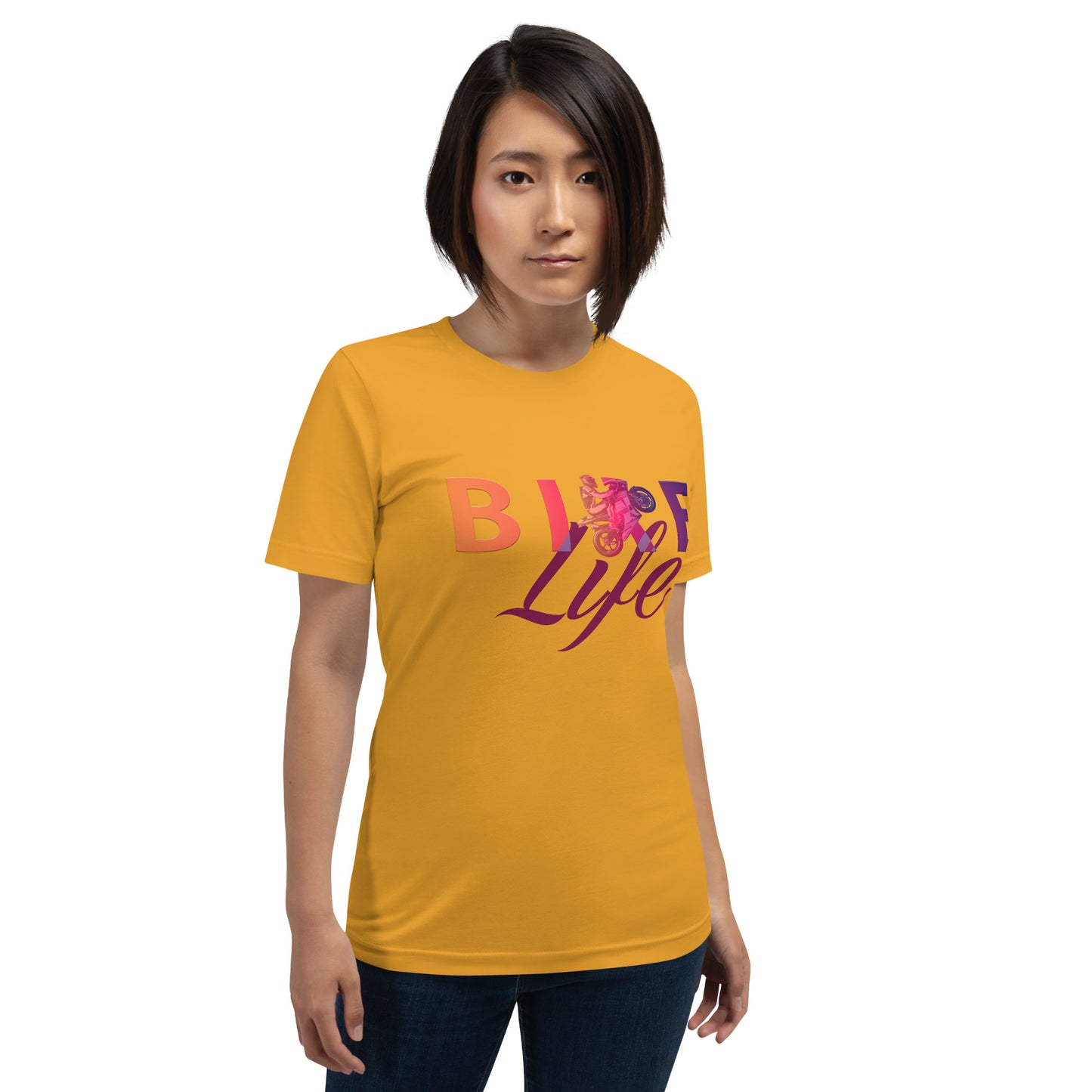 Bike Life Sunset Unisex t-shirt