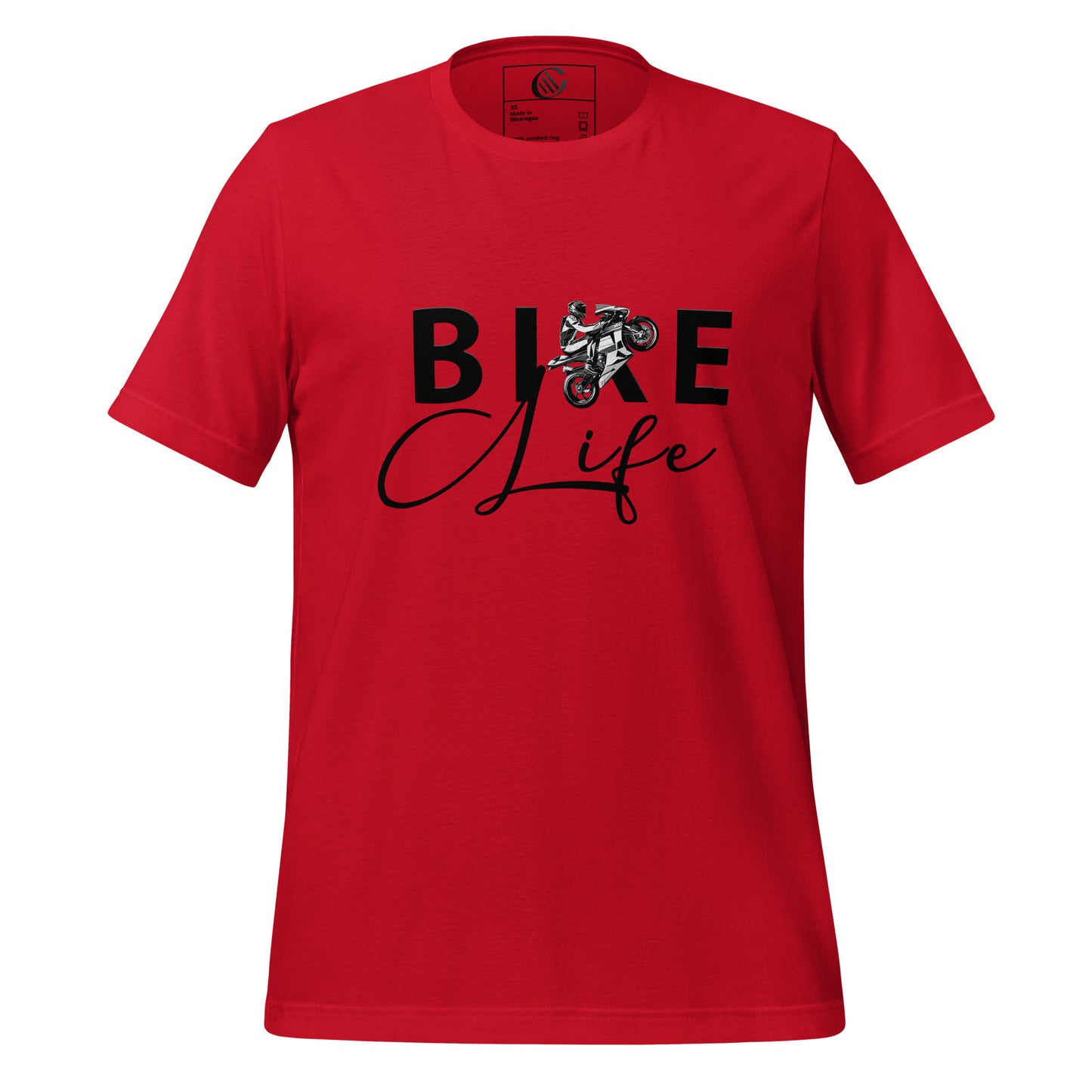 Bike Life Wheelie Unisex t-shirt