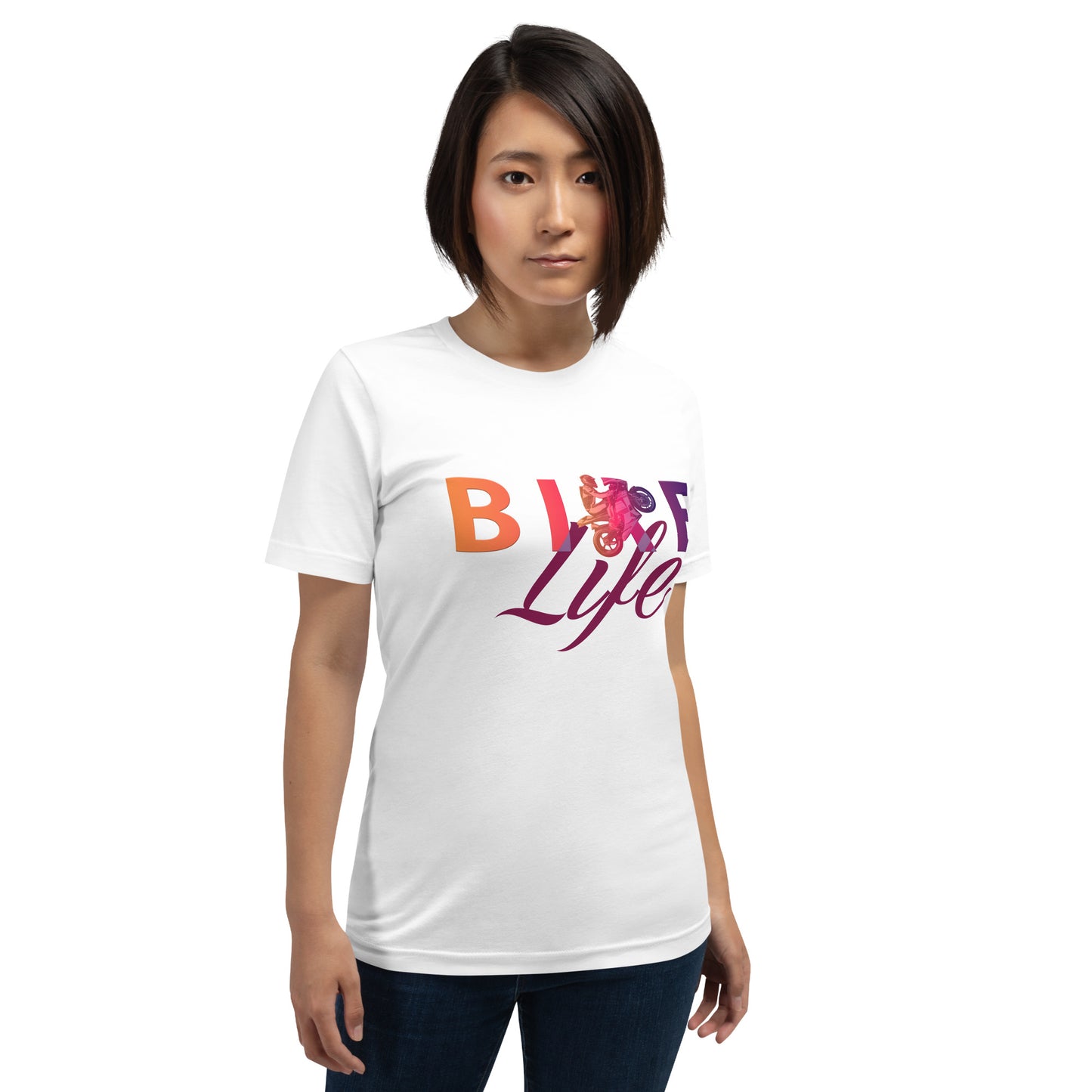 Bike Life Sunset Unisex t-shirt