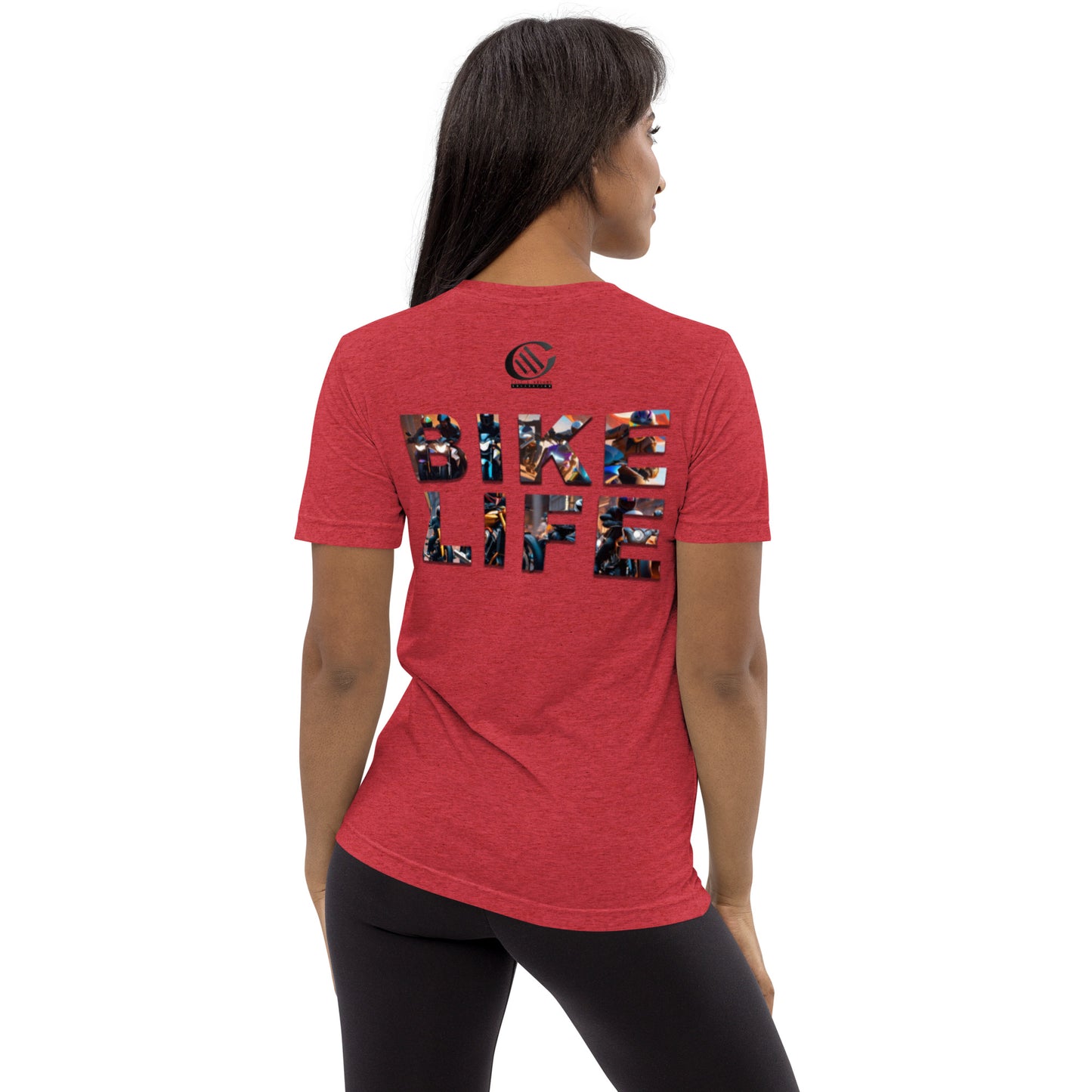 Bike Life Collage Short sleeve t-shirt