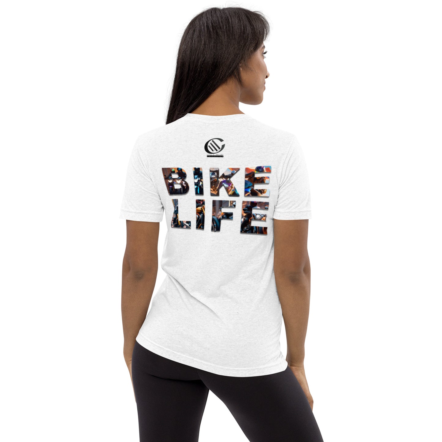 Bike Life Collage Short sleeve t-shirt