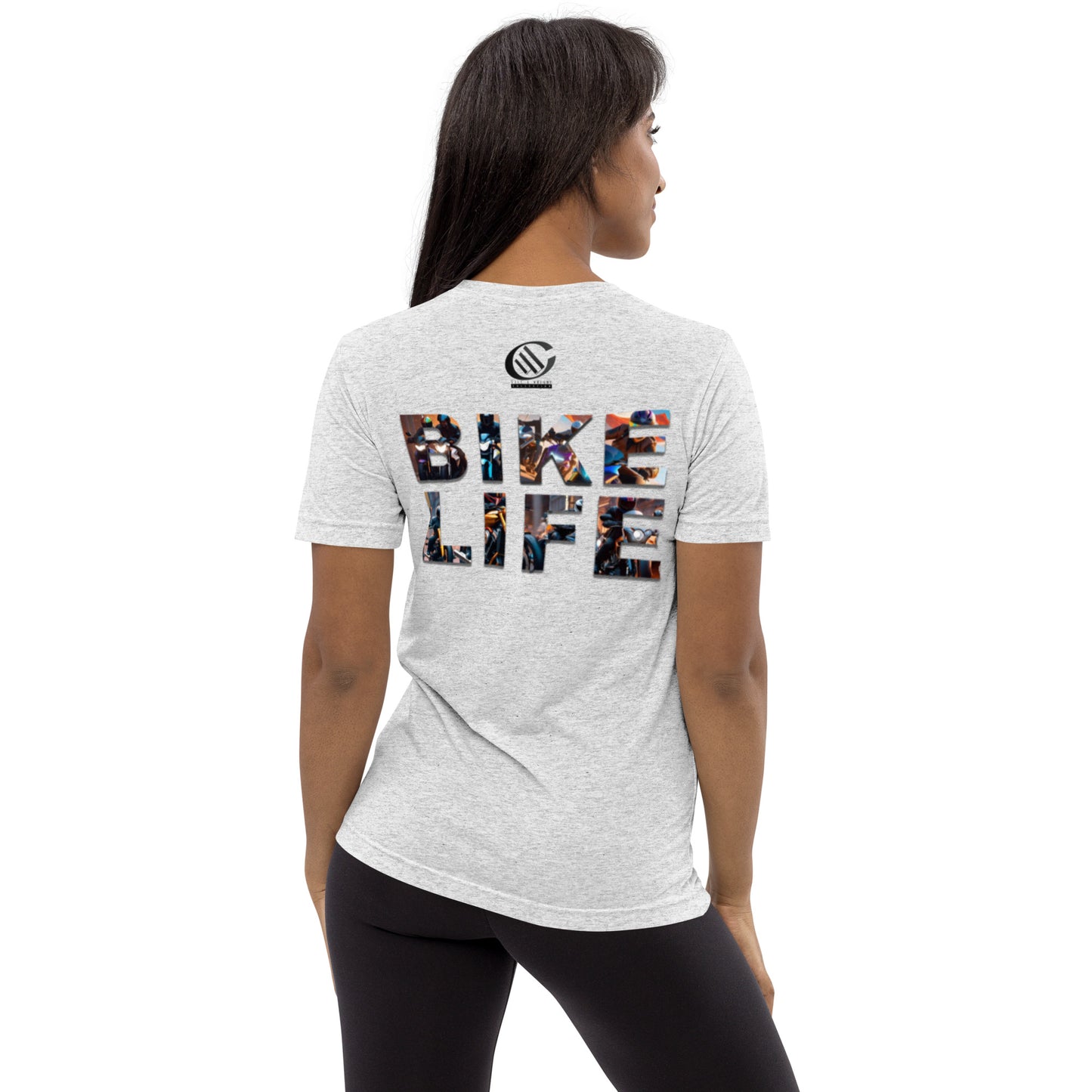 Bike Life Collage Short sleeve t-shirt